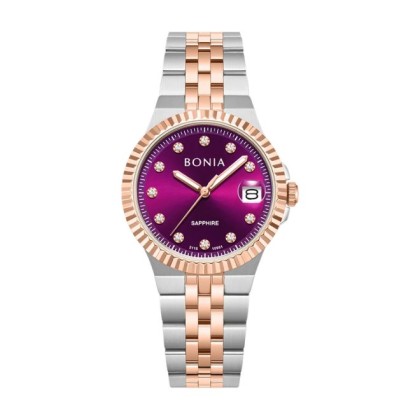Bonia Elegance BNB10951-3667 Silver Stainless Steel Women Watch